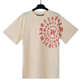 Men's Pink Vertigo Pa Cotton T-Shirt