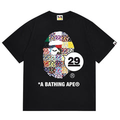 A Bathing Ape 29th Anniversary Ape Head Tee