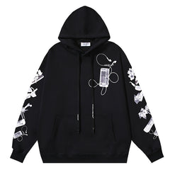 Hoodie With Scan Arr Over Print