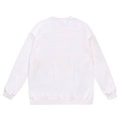 Ape Head Cherry Blossom Cartoon Sweatshirt