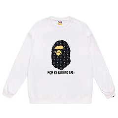 MCM Ape Head Print Sweatshirt