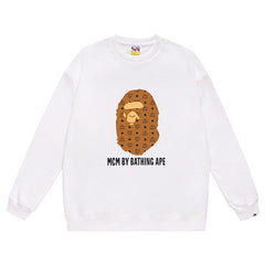 MCM Ape Head Print Sweatshirt