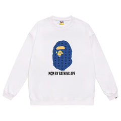 MCM Ape Head Print Sweatshirt