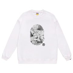 Dragon Ball Print Sweatshirt