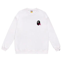 Ape Head Pattern Print Sweatshirt
