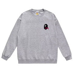 Ape Head Pattern Print Sweatshirt