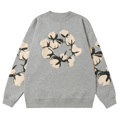 Kapok Pattern Printed Sweatshirts