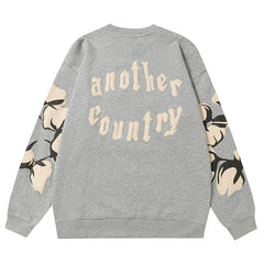 Kapok Pattern Printed Sweatshirts