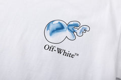 Logo Pattern Print T-Shirts