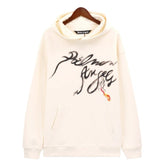 Logo Printed Cotton Hoodie