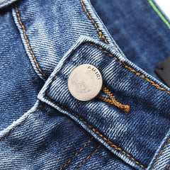 Logo Denim Shorts #2008
