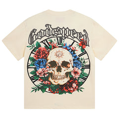 Skeletons Rose T-Shirts #3019