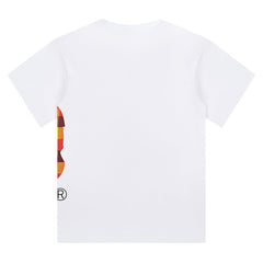 Side Big Ape Head T-Shirt White