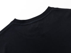 Side Big Ape Head T-Shirt Black