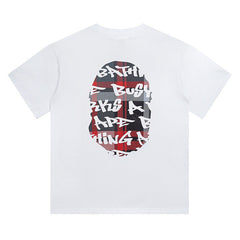 Stroke Camo By Bathing Big Ape Head T-Shirt