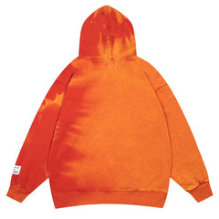 Logo-Print Bleached Cotton-Jersey Zip-Up Hoodie