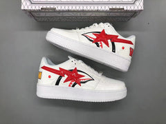 A Bathing Ape Sta Low Shark White