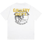 skull letter print T-Shirts