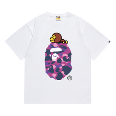 FW22 Color Camo Milo On Big Ape Tee