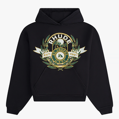 LOGO PRINT COTTON JERSEY HOODIE
