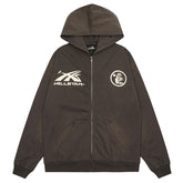 Sports Zip-Up Hoodie
