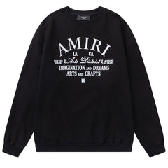 Arts District Cropped Crew Sweatshirts Oversized