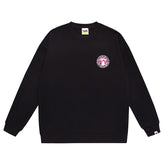 Stussy Letter Print Crew Neck Sweatshirt