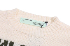 Logo Knitted sweater