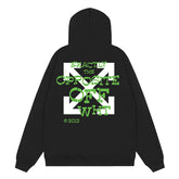 Arrow Pattern Printed Hoodie