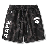 Ape Head Pattern Printed Short