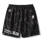 Ape Head Pattern Printed Short