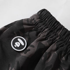 Ape Head Pattern Printed Short