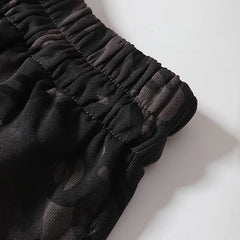 Ape Head Pattern Printed Short