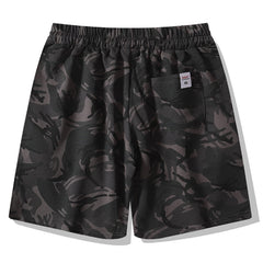 Ape Head Pattern Printed Short