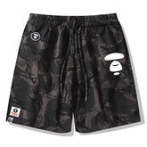 Ape Head Pattern Printed Short