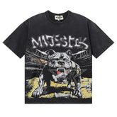 Bulldog Graphic Crop Tee