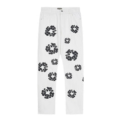 Cotton Wreath Jeans