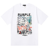 Logo Pattern Print T-Shirt