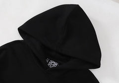 Web Hoodie-Black #8202