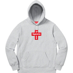 20FW Cross Box Logo Hooded Sweatshirt