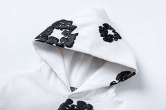Kapok Pattern Printed Hoodie