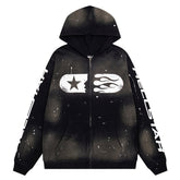 Studios Logo Printed Zip Hoodie