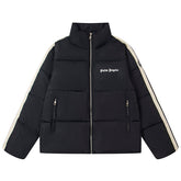 Logo Letter Printed Cotton Jacket.