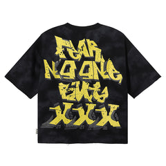 Disaster F-Terry Cropped Tee