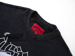 Skeletons Pattern Printed T-Shirts #1053
