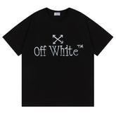 Logo Pattern Printed T-Shirt