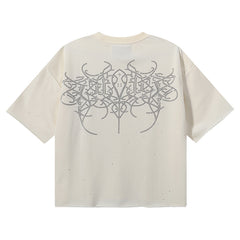 Rock F-Terry Cropped Tee