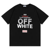 Logo Pattern Printed T-Shirt