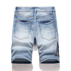 Logo Denim Shorts #2011