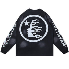 Studios Classic Print Long Sleeve Tee